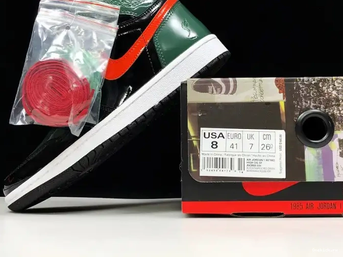One Kick Retro AV3905-038 x 1 Air Black Orange-Fir Jordan OG SoleFly High Team 0623